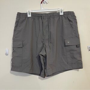 American Eagle Outfitters Gray Cargo Shorts